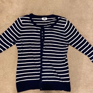 Old Navy striped long sleeve sweater